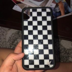 Iphone Xr wildflower checker case